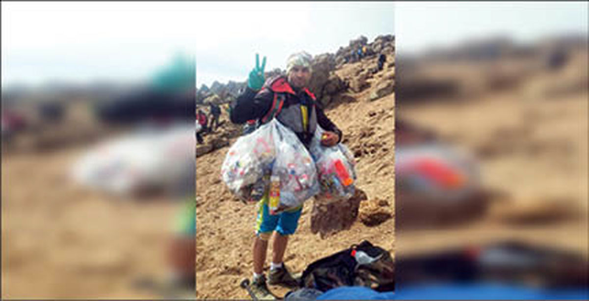 پاک سازی سبلان توسط قهرمان کیک بوکسینگ خبرساز شد +عکس