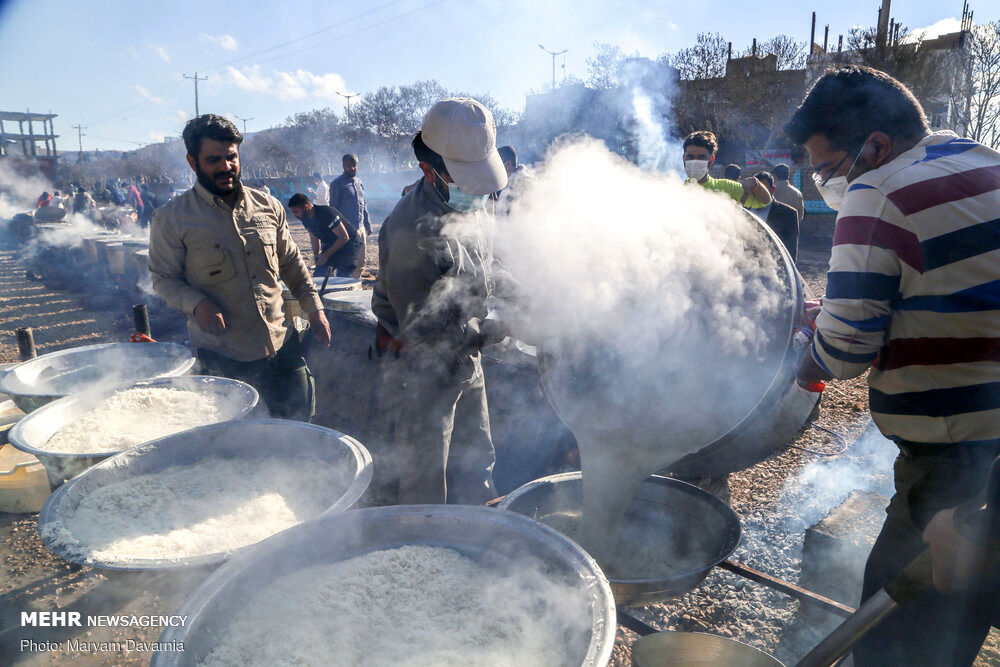 رعایت نکات بهداشتی در استفاده از ظروف نذری