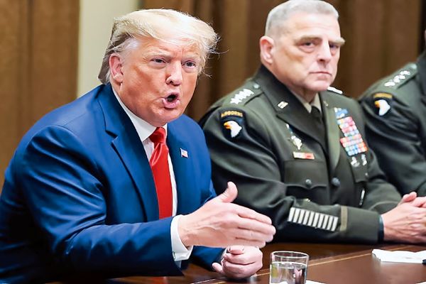 شکاف ترامپ با مشاوران بر سر جنگ با ایران