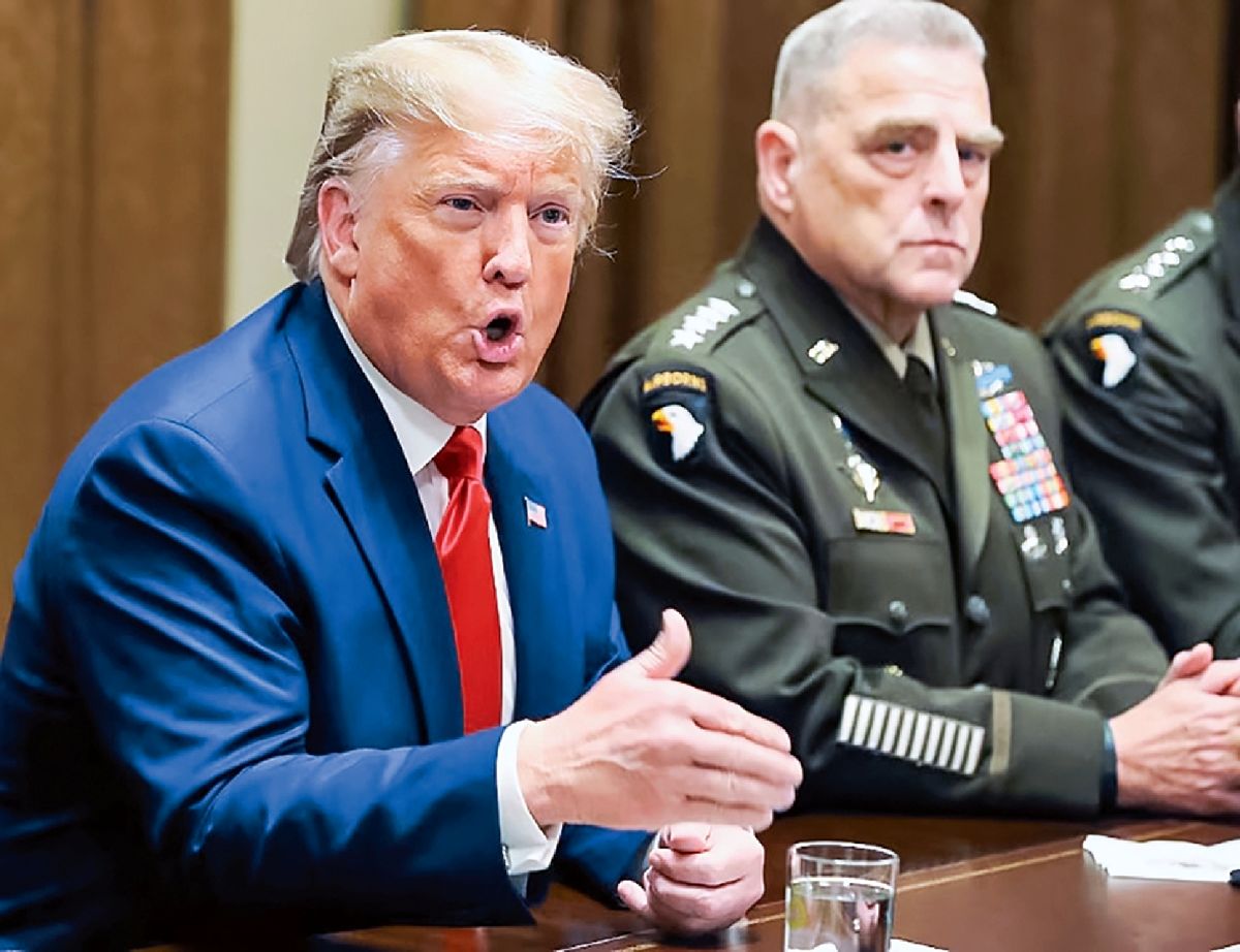 شکاف ترامپ با مشاوران بر سر جنگ با ایران