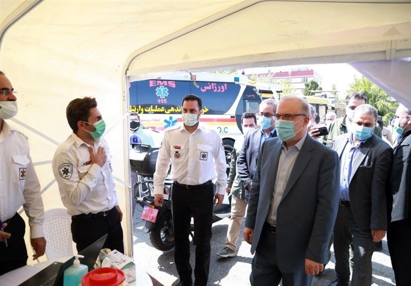 تصاویر: تزریق واکسن کرونا به خبرنگاران 