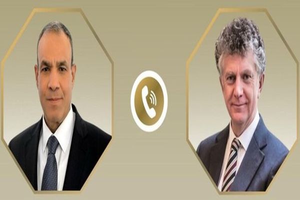 رایزنی وزیر خارجه مصر با مشاور امنیت ملی انگلیس با موضوع ایران