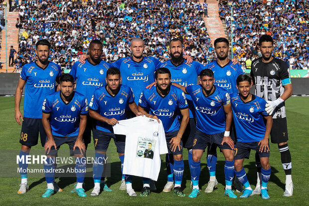 گل سوم استقلال به نساجی