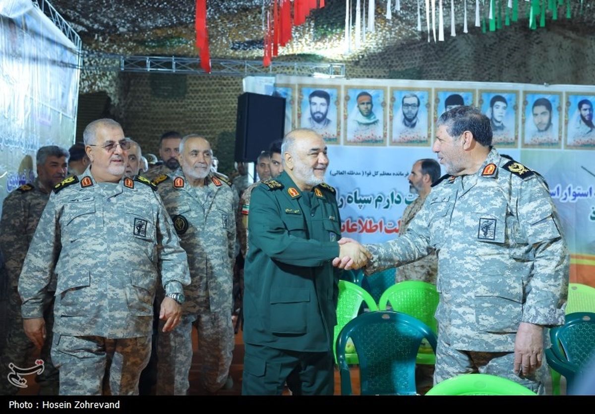 رونمایی نیروی هوافضای سپاه از یکی از شهرهای موشکی 