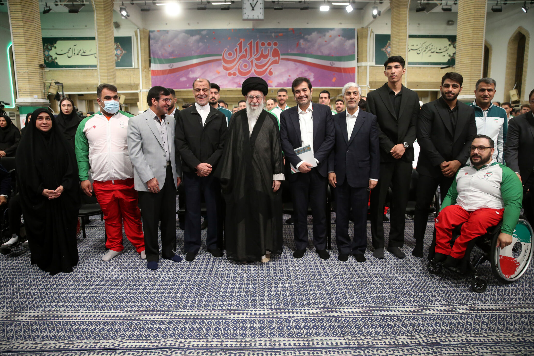 پنجره متفاوتی از دیدار اعضای کاروان ایران در المپیک و پارالمپیک با رهبر انقلاب