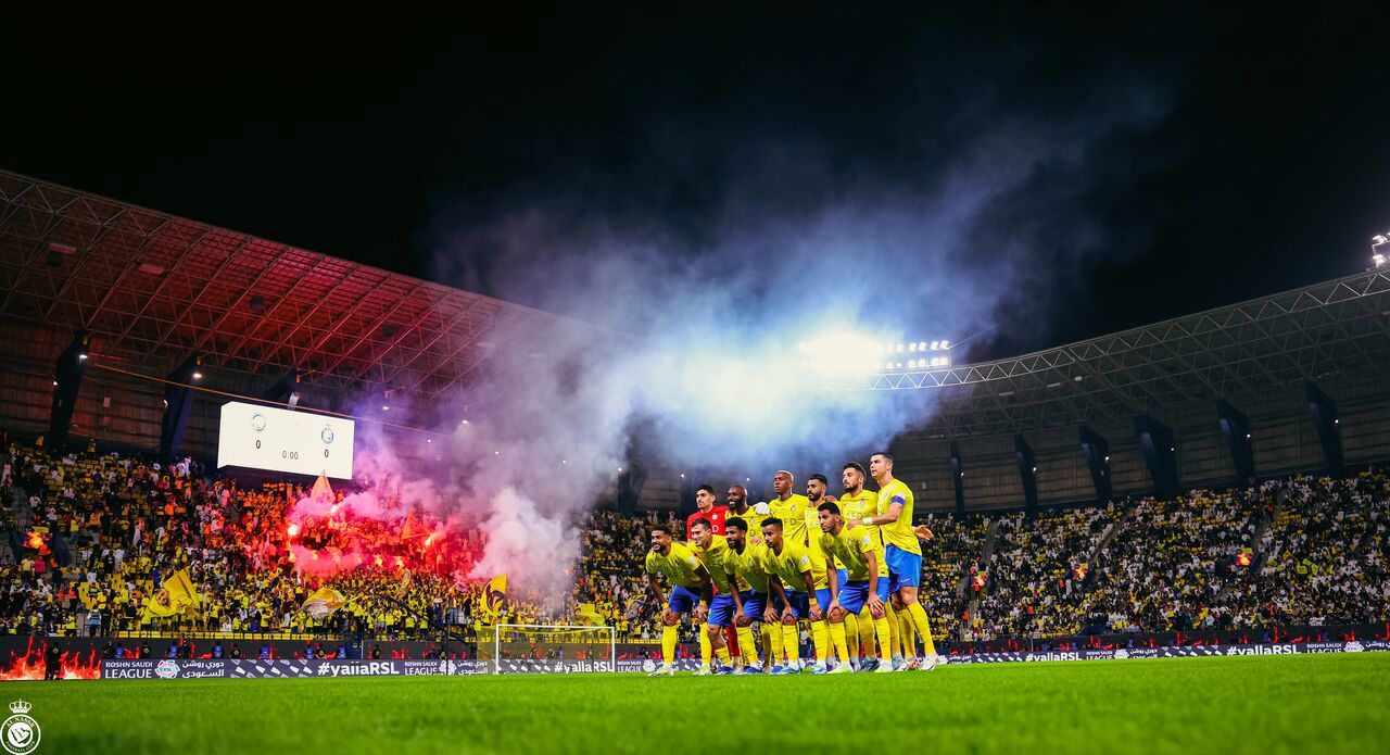 اعلام ترکیب النصر برابر استقلال