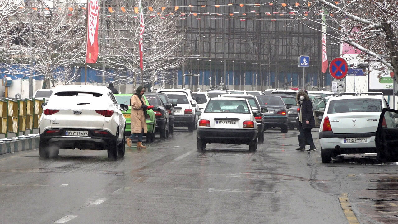 تهران یخ می‌زند