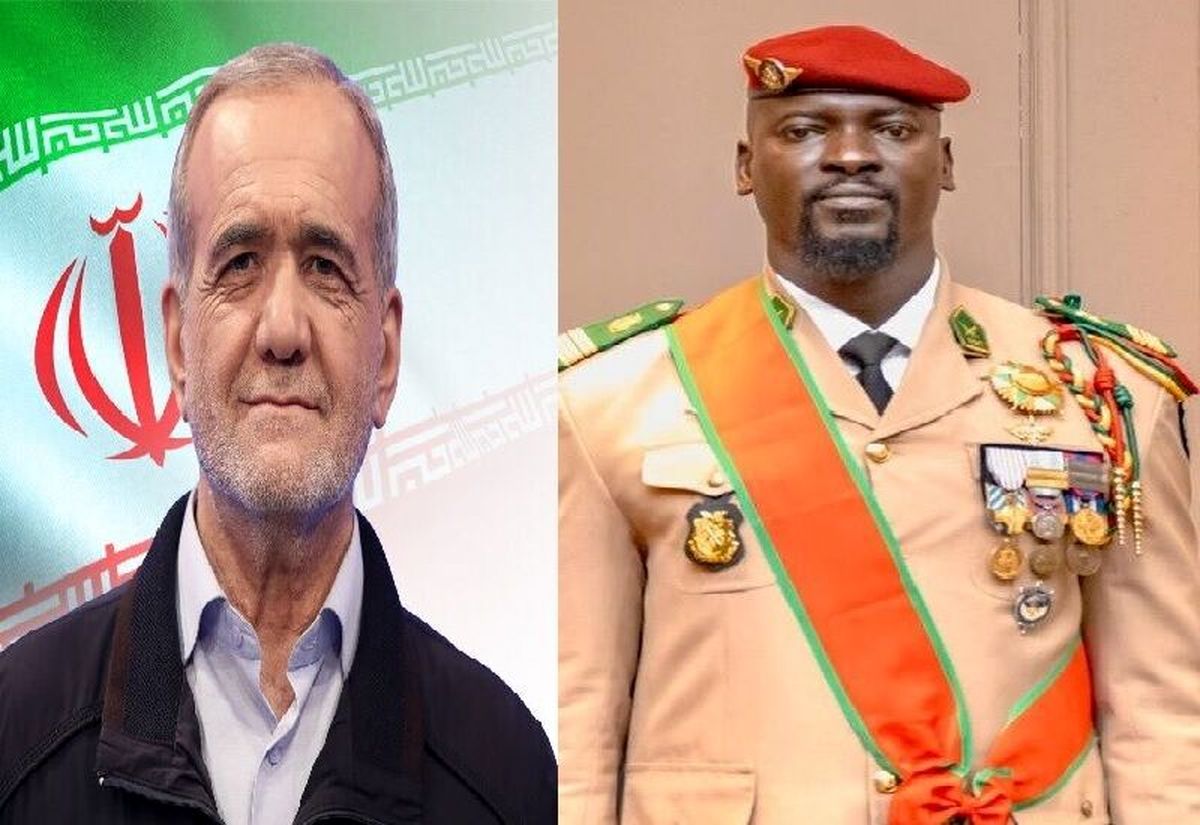 پیام تبریک رئیس‌جمهور گینه به پزشکیان  