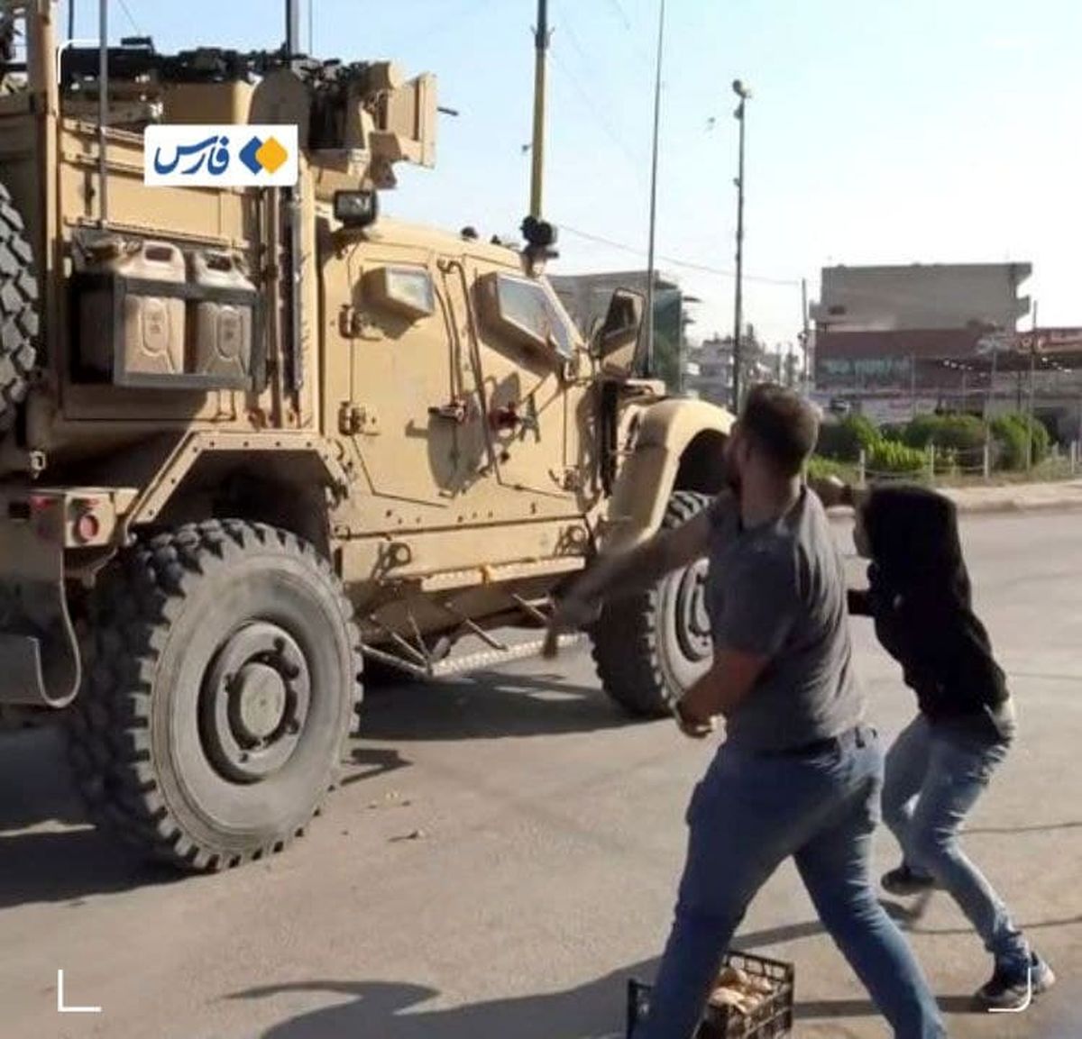 اخراج نظامیان آمریکایی از المتینیه سوریه