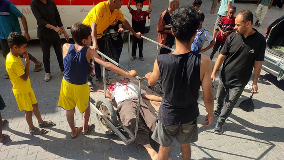 جنایت خونین در غزه | اسرائیل صف آب را به خاک و خون کشید