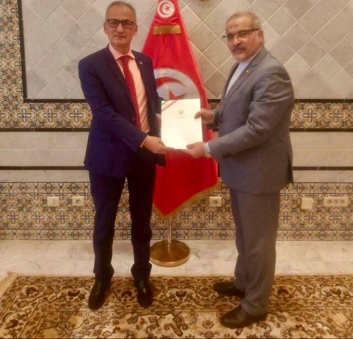 ابلاغ نامه عراقچی به قائم مقام وزارت خارجه تونس