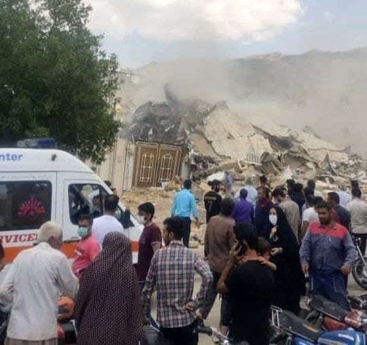 انفجار و تخریب دو خانه مسکونی در جهرم