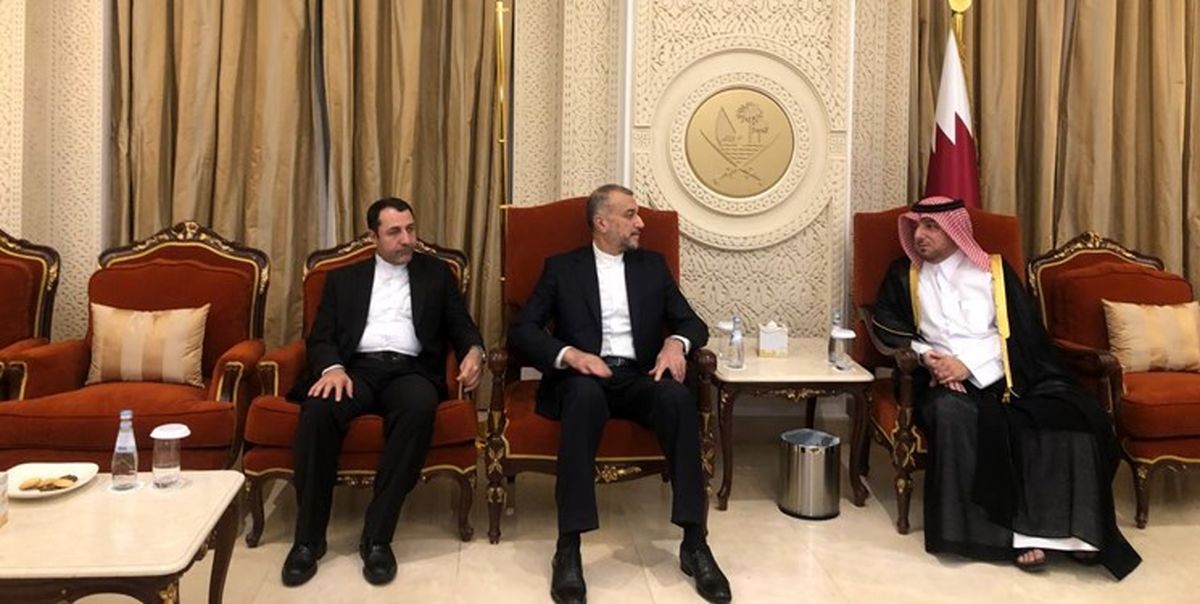 امیرعبداللهیان در مقصد چهارم سفرش به منطقه وارد دوحه شد