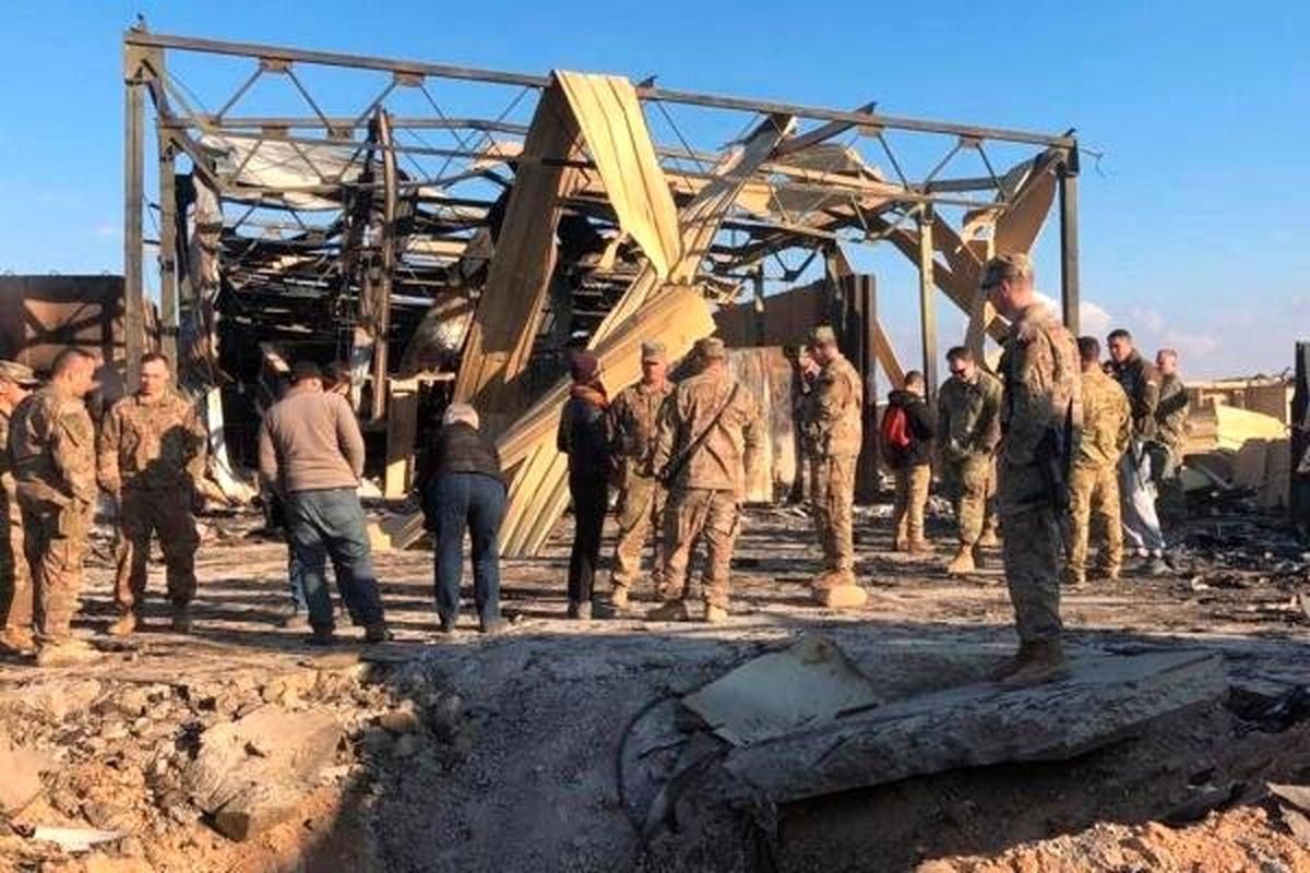 تصاویر جدیداز حمله موشکی سپاه به پایگاه عین الاسد