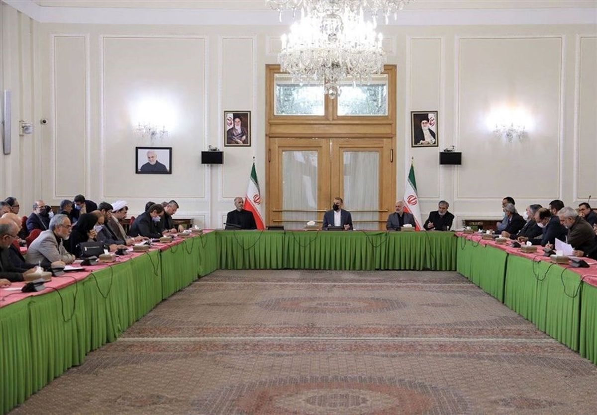 نشست هم اندیشی اعضای کمیسیون امنیت ملی مجلس با امیرعبداللهیان