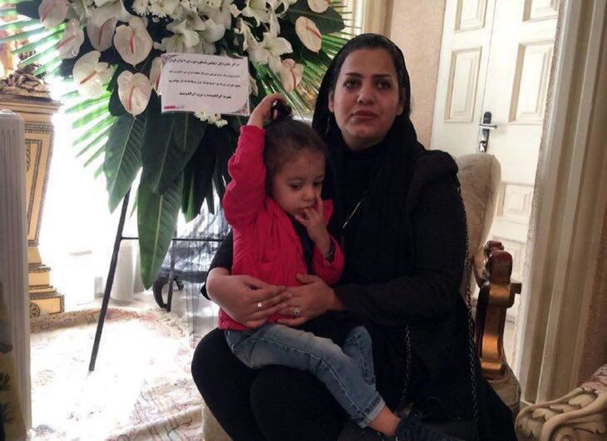 حضور همسر نوروزی در خانه پورحیدری +عکس