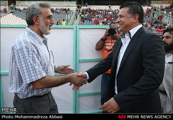 تصاویر / دیدارتیمهای پرسپولیس و فولاد