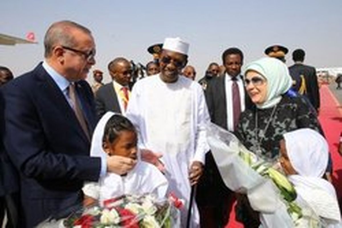 اردوغان وارد چاد شد