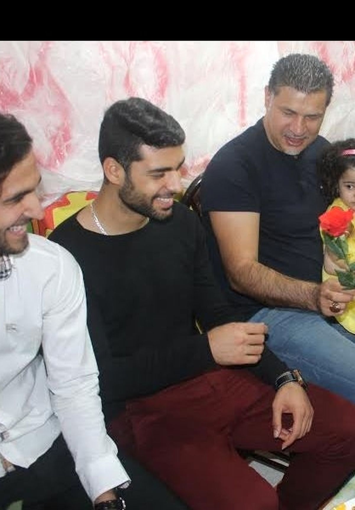 شوخی جالب دایی با نوراللهی/عکس