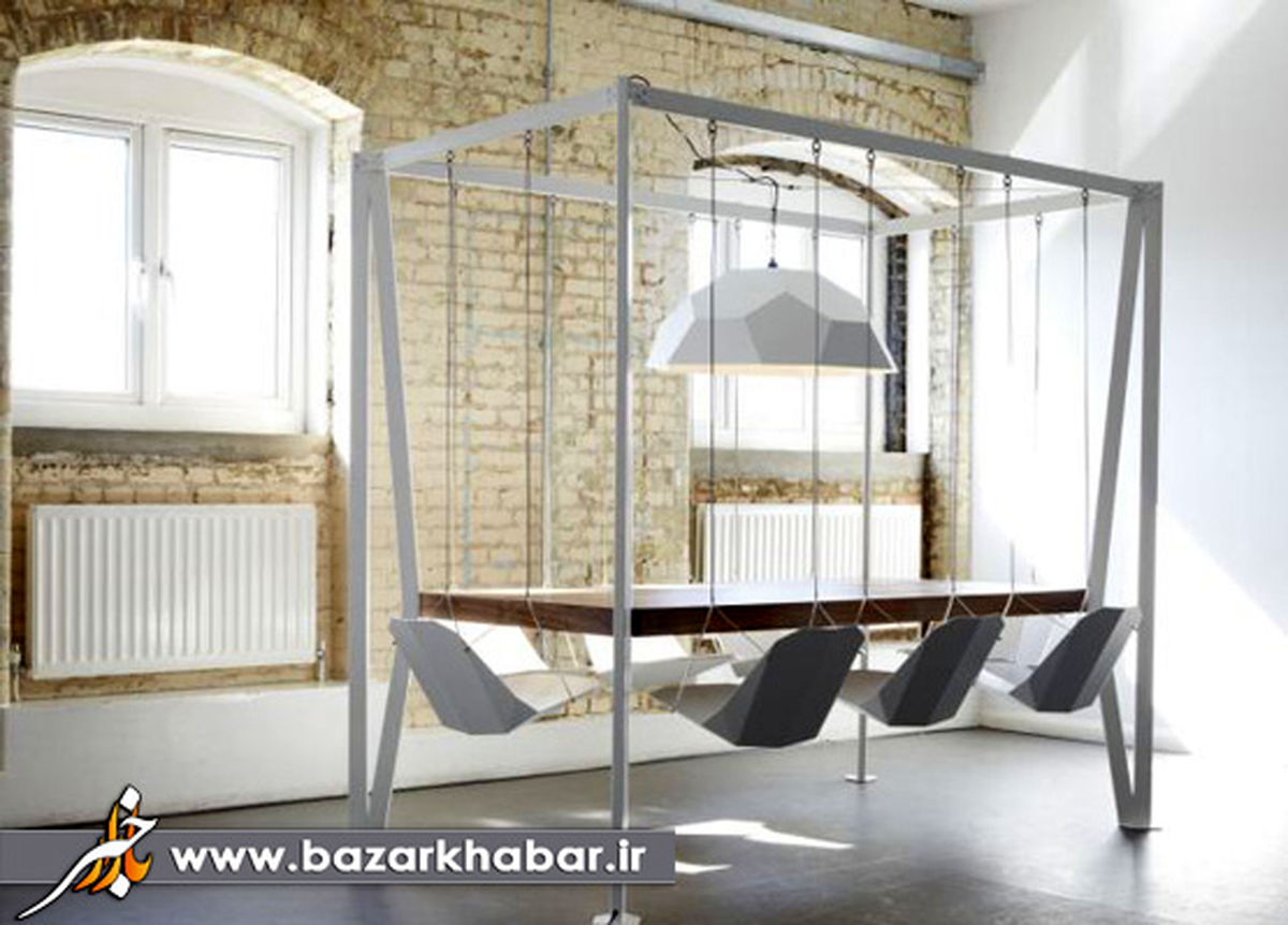 طراحی زیبای میز غذاخوری