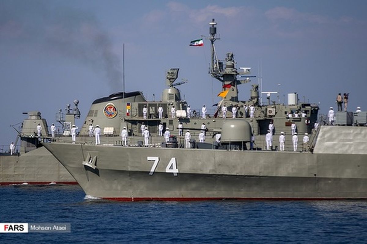 تصاویر: رژه دریایی رزمایش دریایی مرکب ایران، چین و روسیه