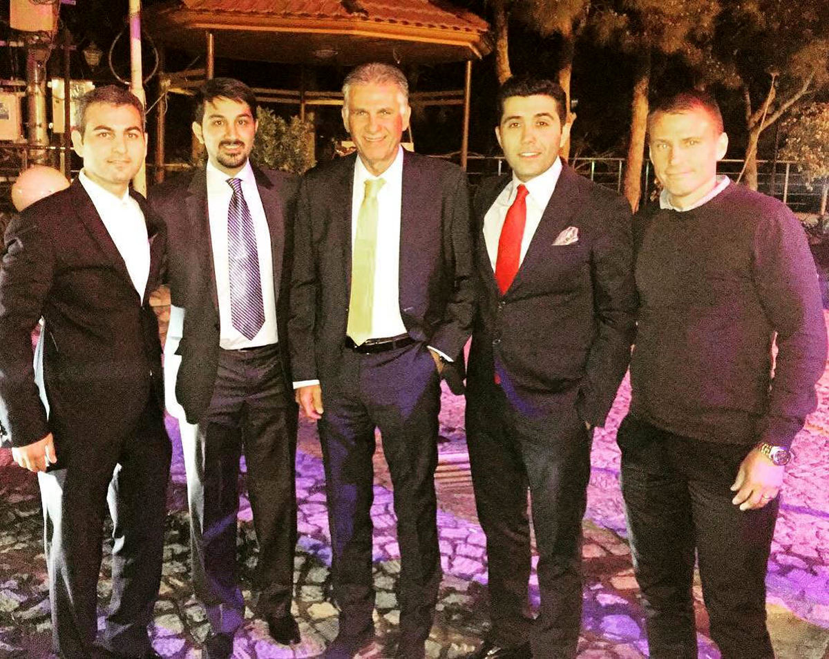 عکس: تیپ دیشب کی روش در مراسم عروسی