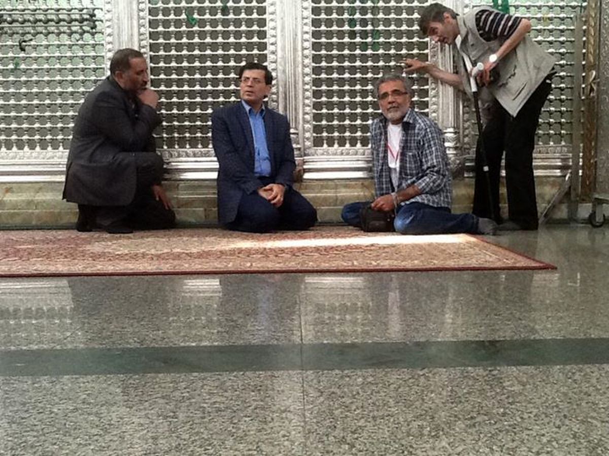 عکس/4 هنرمند در حرم حضرت زینب(س)