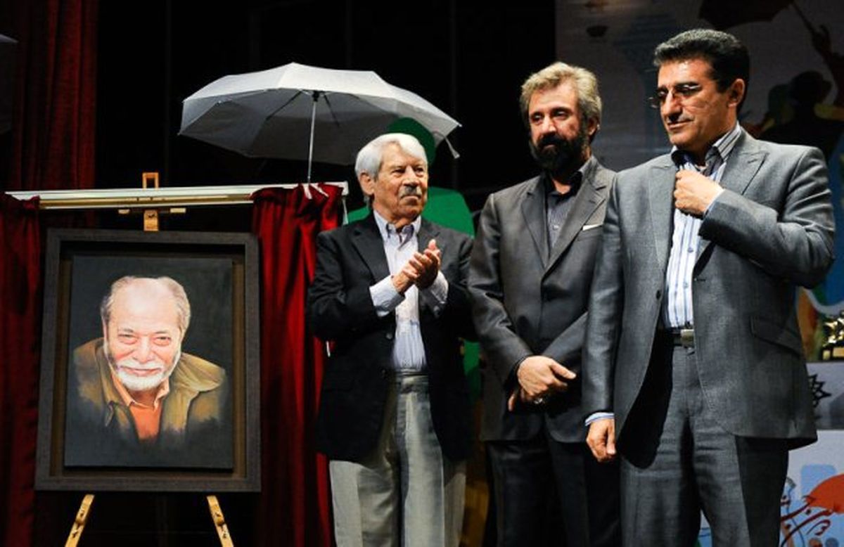 تابلو فرش استاد علی نصیریان/عکس