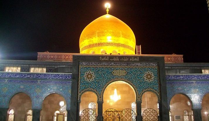 حرم‌حضرت‌زینب پس ازحمله‌تروریستها/عکس