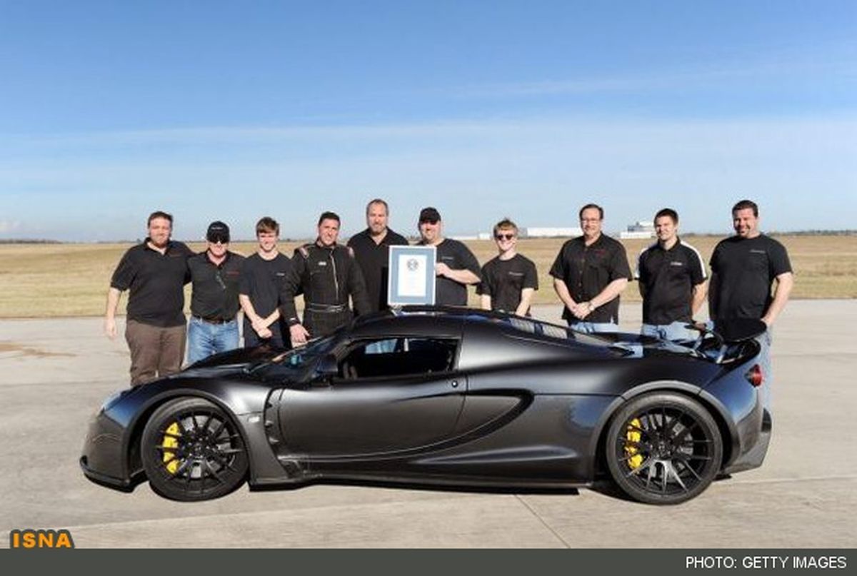 رکورد شتاب خودرو شکسته شد/عکس