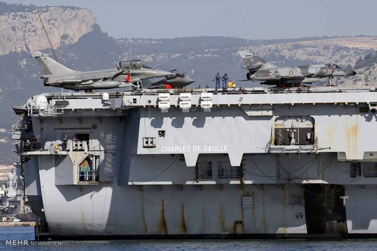 گزارش تصویری: حملات فرانسه به داعش‎