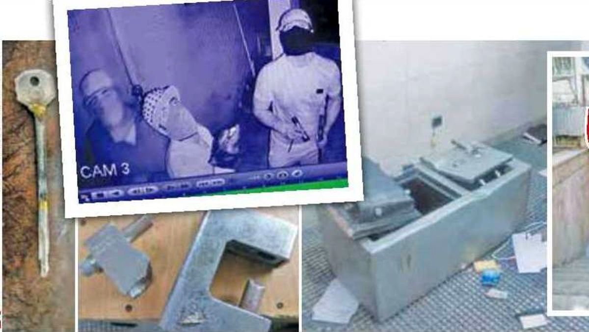 سرقت بزرگ طلا در کمتر از دو ساعت +عکس
