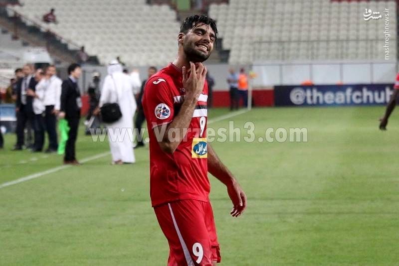 عکس: خوشحالی جالب طارمی بعد از برد برابر الاهلی