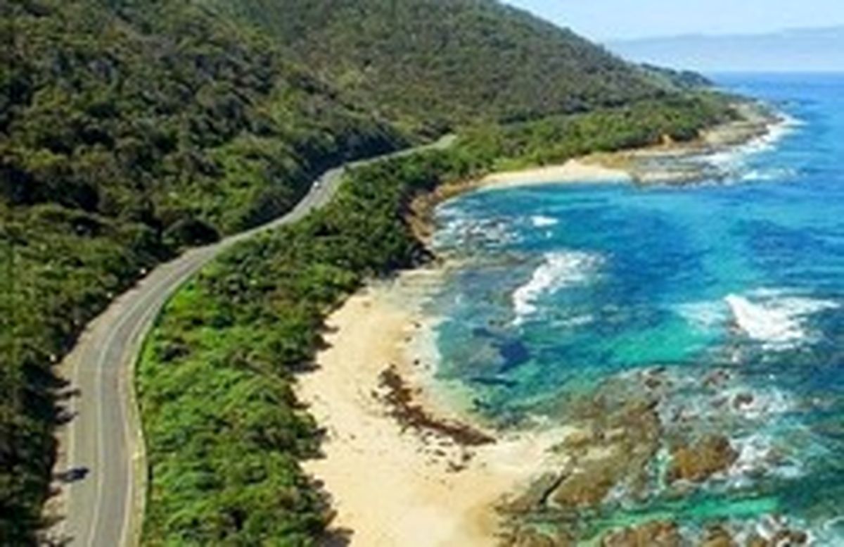 تصویری رویایی از معروف‌ترین جاده ساحلی دنیا