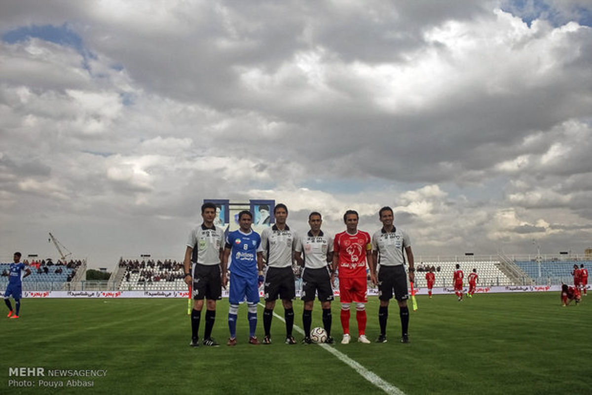 تصاویر دیدنی از دیدار گسترش و پرسپولیس