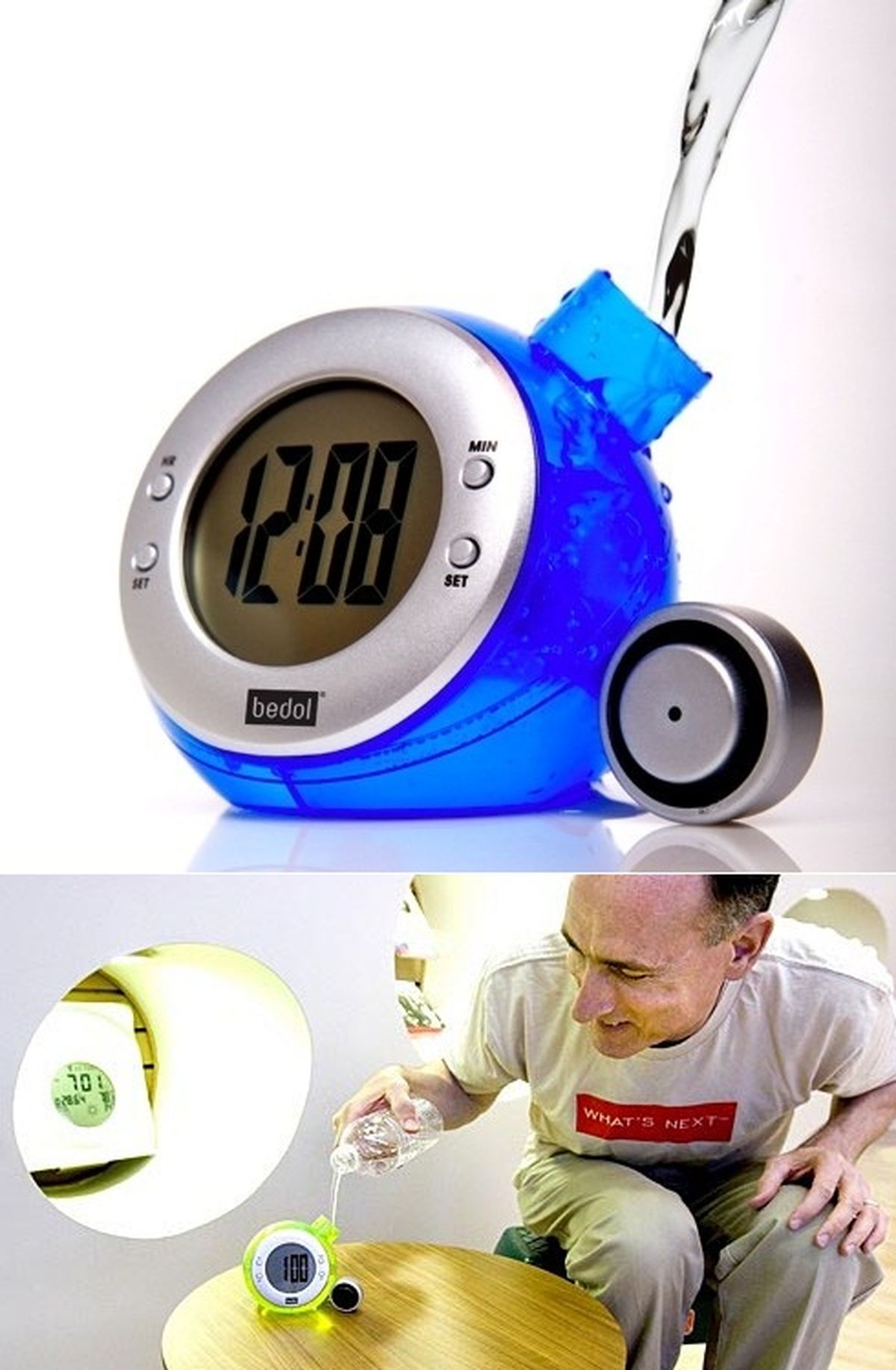 اطلاع از زمان با آب!/عکس