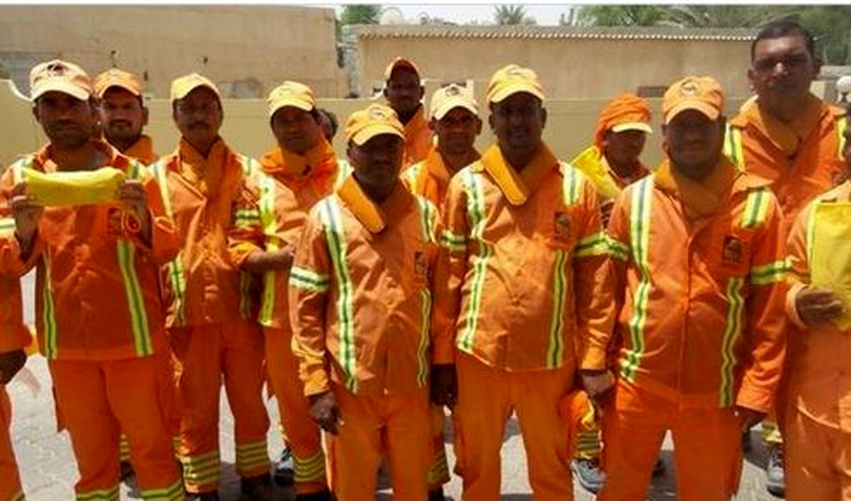 راهکار شهرداری دُبی برای فرار رفتگرها از گرما +عکس