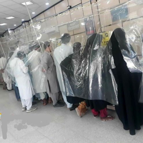 تعجب نکنید از اینکه در ایران آمار کرونا بالاست +عکس