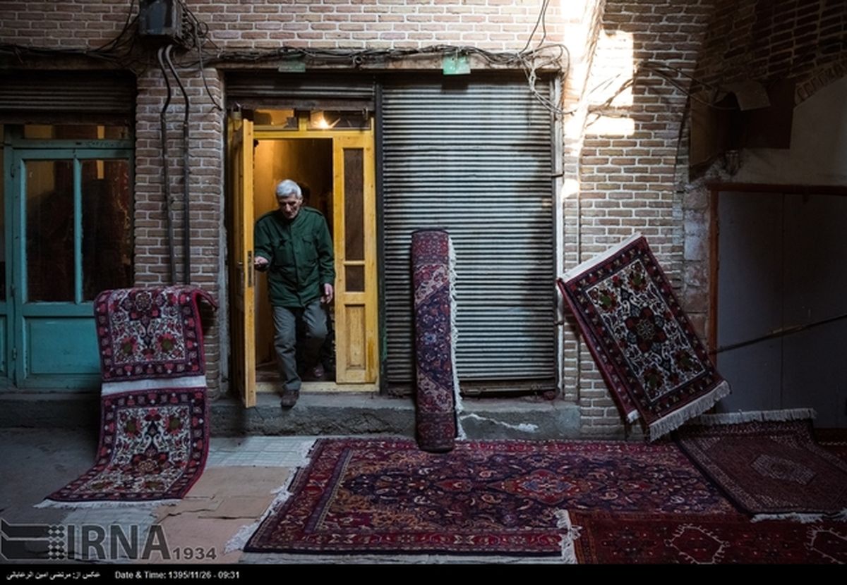گزارش تصویری: بازار فرش تبریز