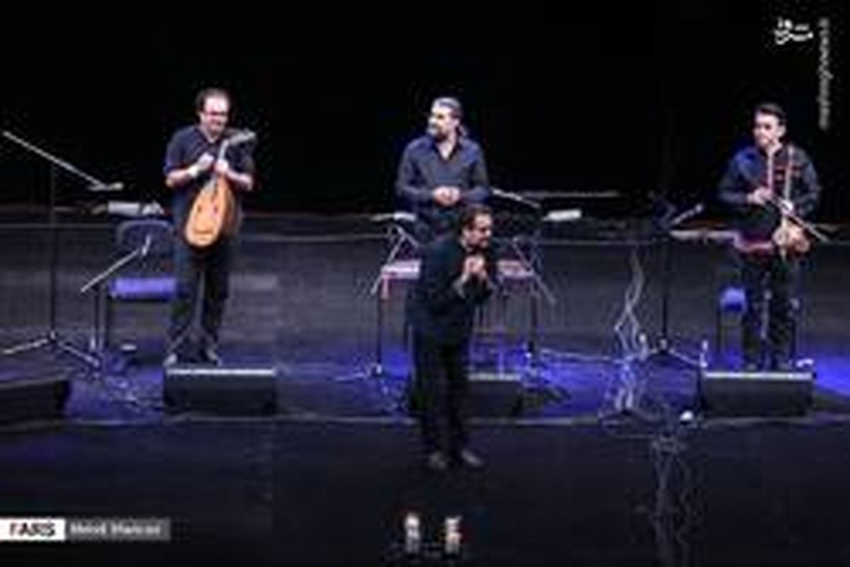 عکس: استاد الهی قمشه‌ای در کنسرت