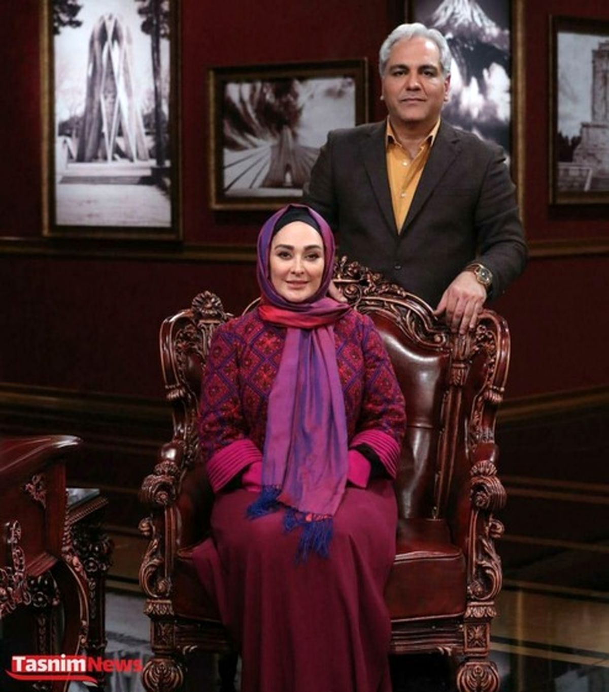 بازیگر زن معروف مهمان دورهمی امشب مهران مدیری +عکس