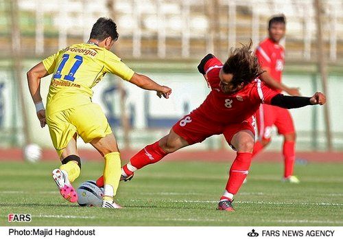 اولین بازی کریمی در تراکتورسازی/عکس