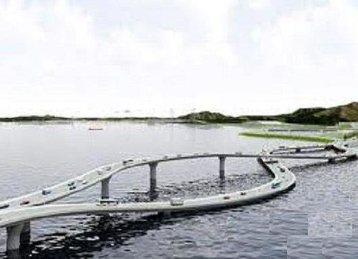 عجیب ترین پل جهان!/ عکس