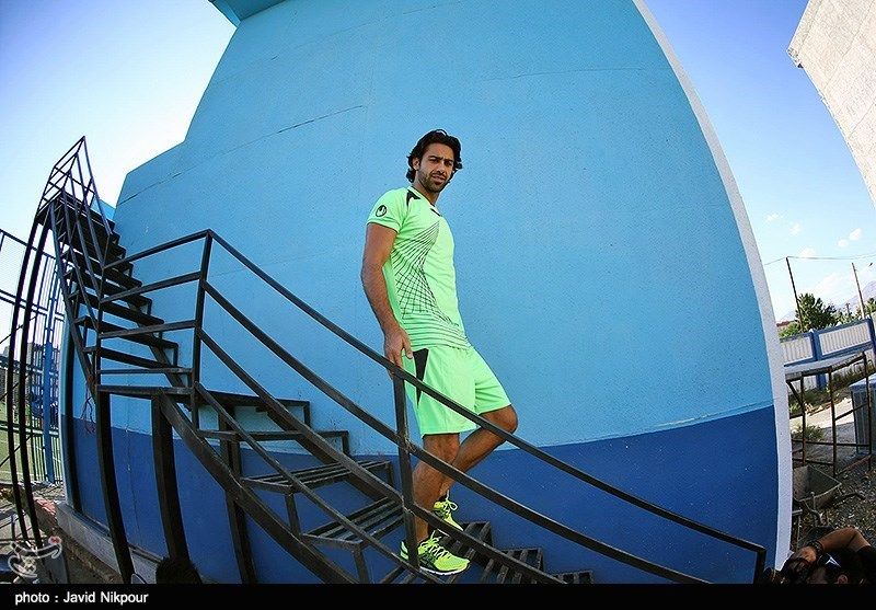 تمرین فرهاد مجیدی با استقلال/تصاویر