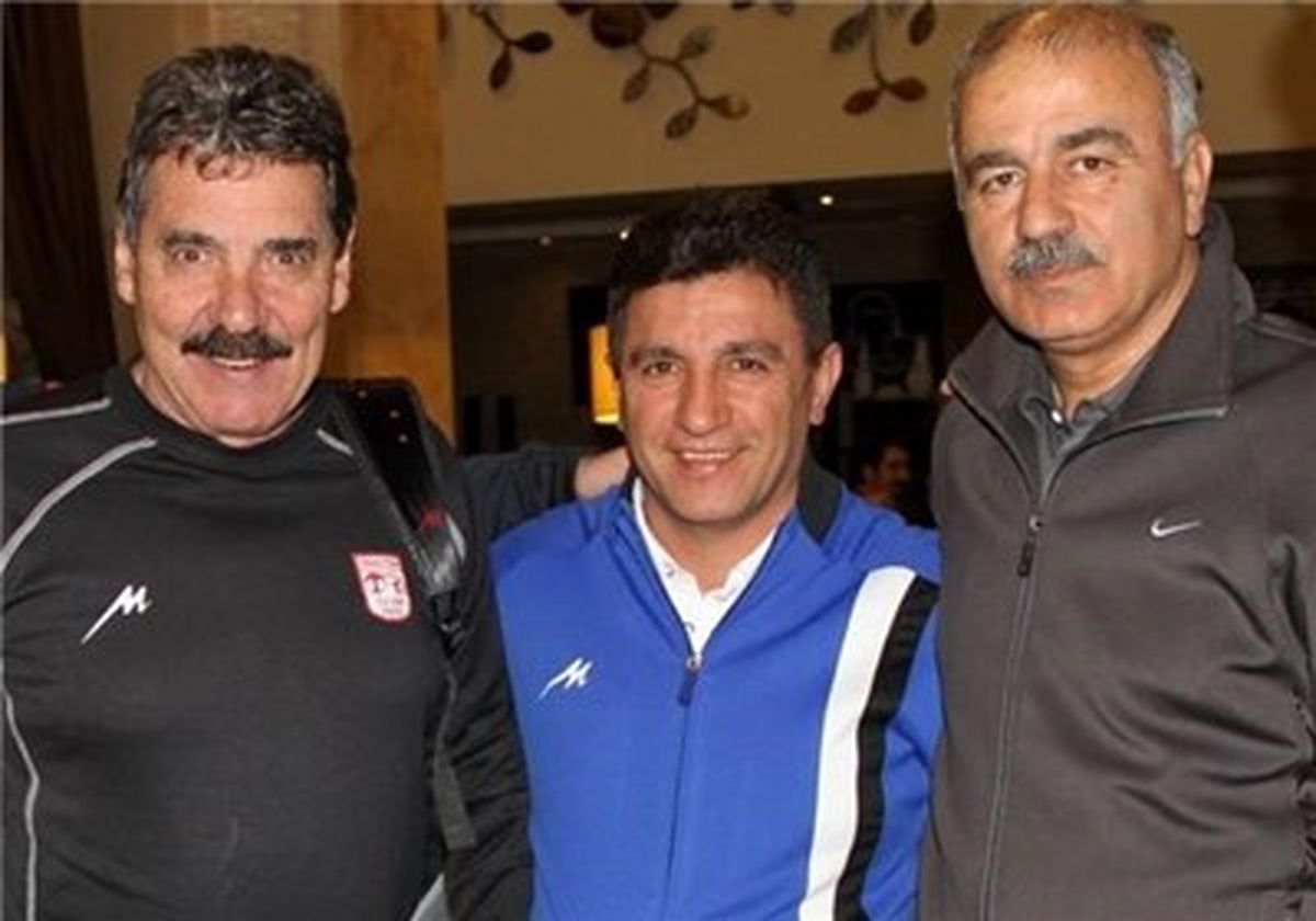 عکس یادگاری قلعه‌نویی با تونی