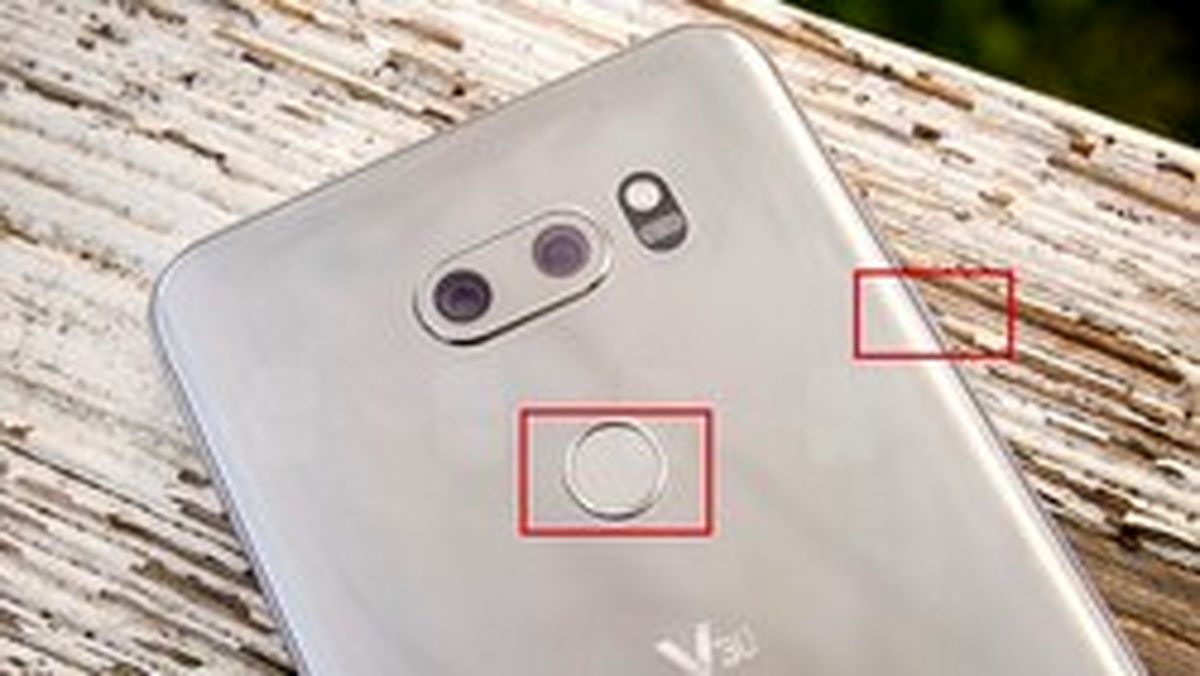 آموزش گرفتن اسکرین‌ شات با ال‌جی V30