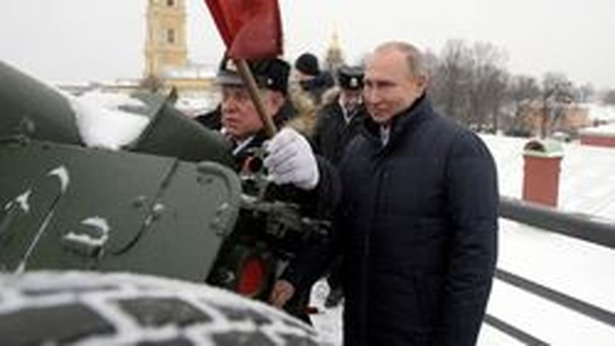 کار متفاوت پوتین در کریسمس +تصاویر