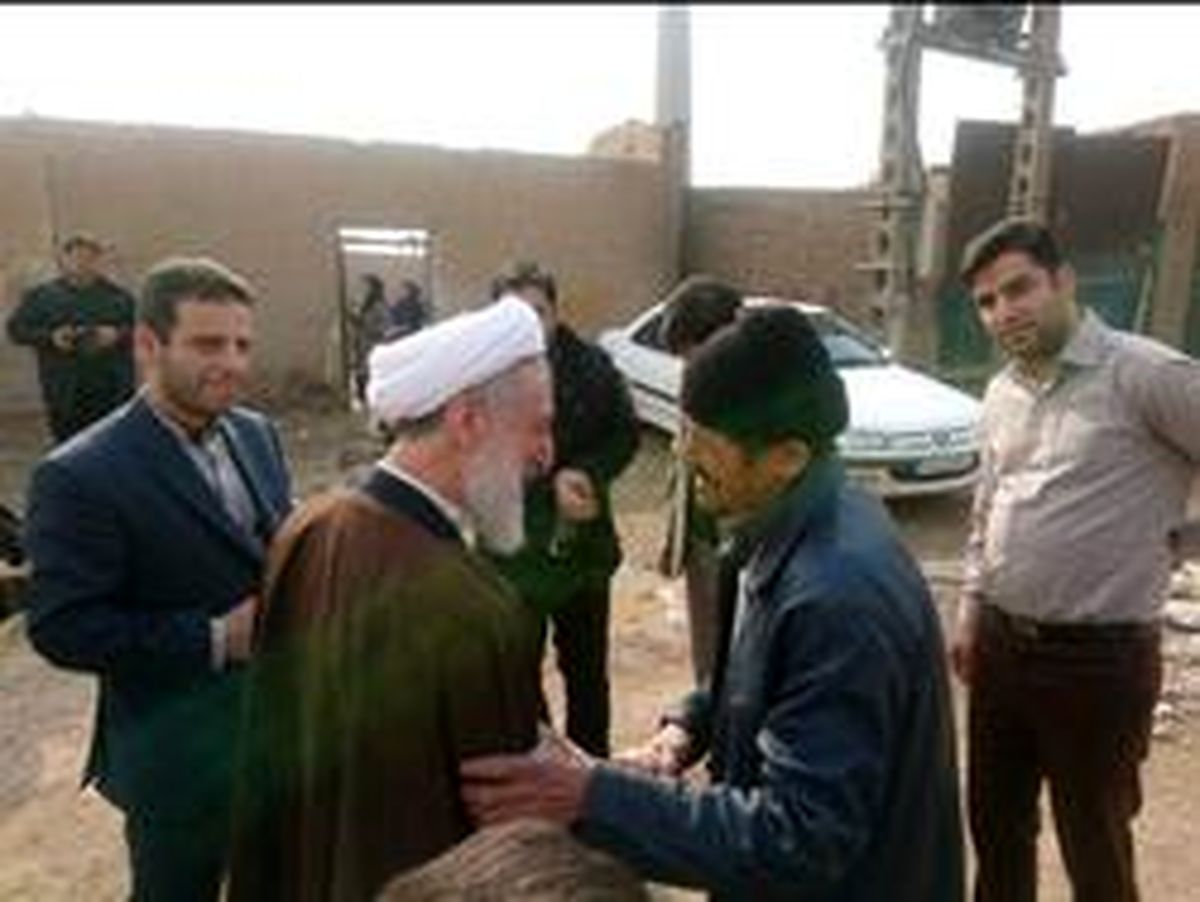 بازدید آیت الله صدیقی از مناطق محروم تهران +تصاویر