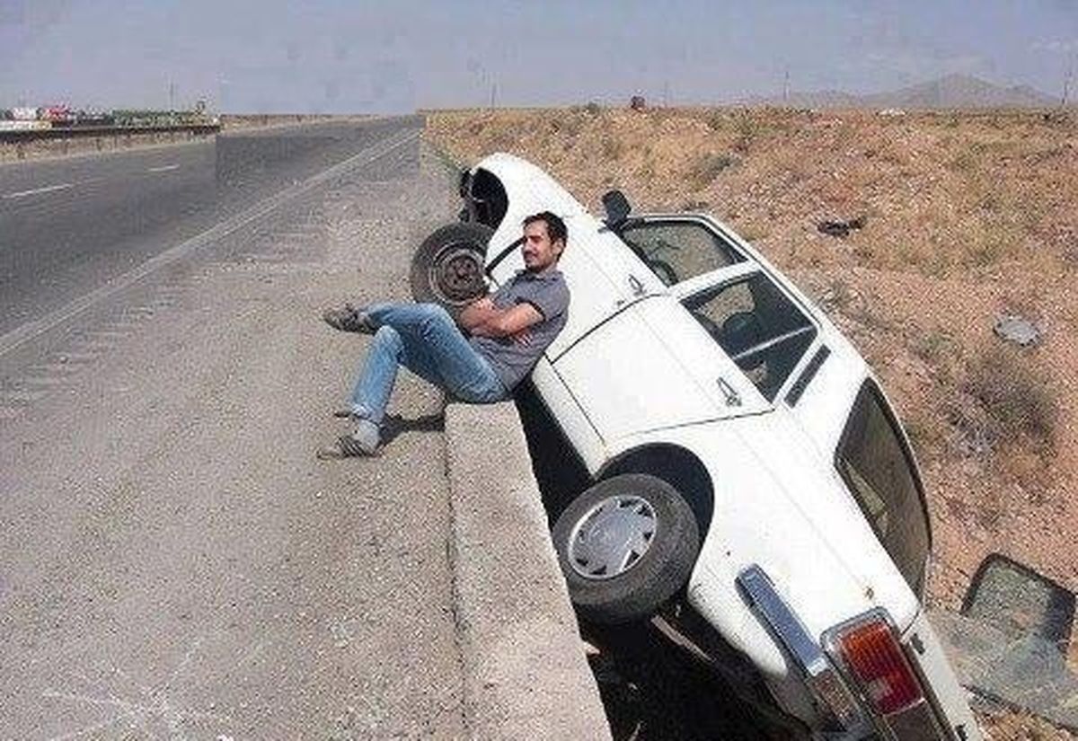 عکس یادگاری حتی در این شرایط!