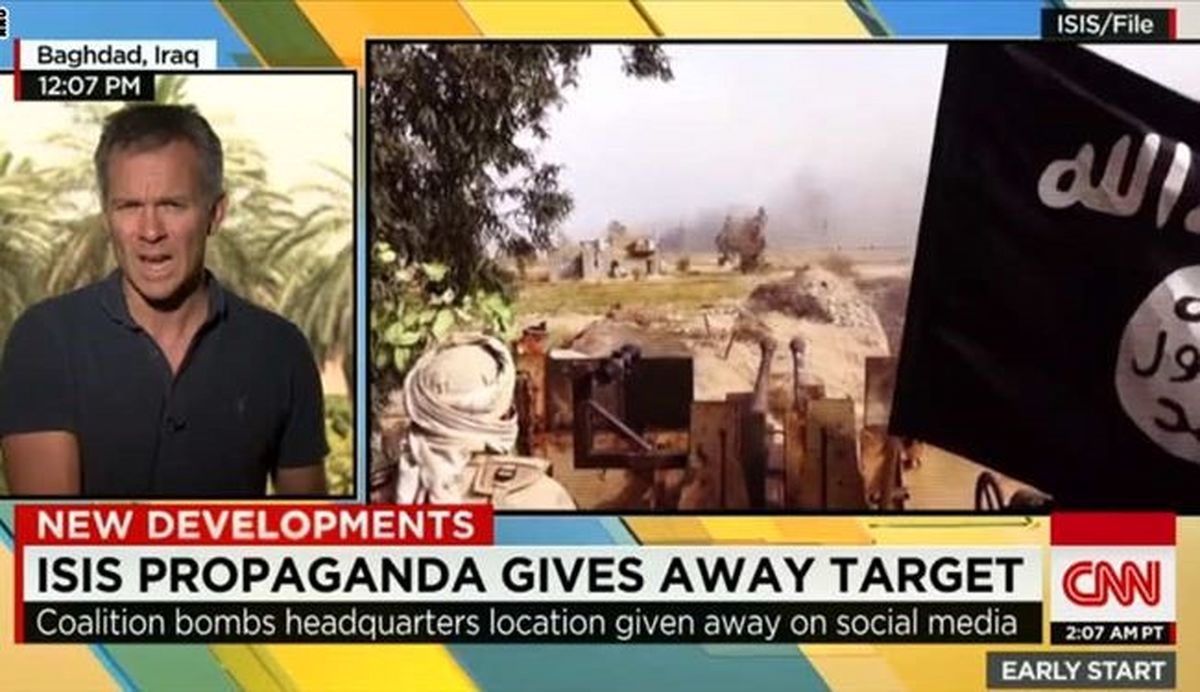 انهدام مقر داعشی ها با یک عکس!